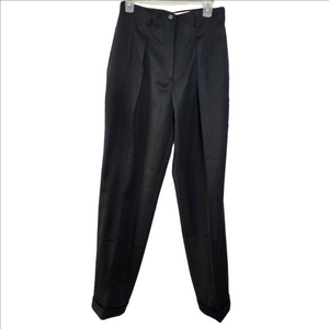 LA VOGUE BLACK RELAX FIT TROUSERS